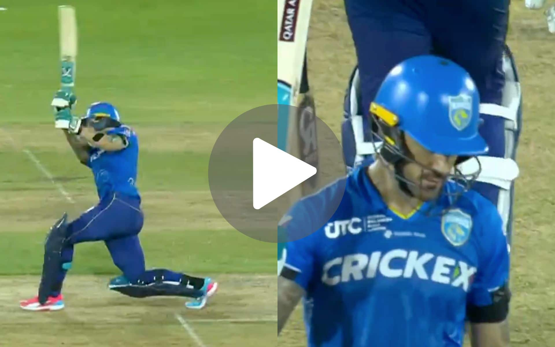 [Watch] Faf du Plessis Completes Fifty In Style With A Stunning Six In CPL 2024